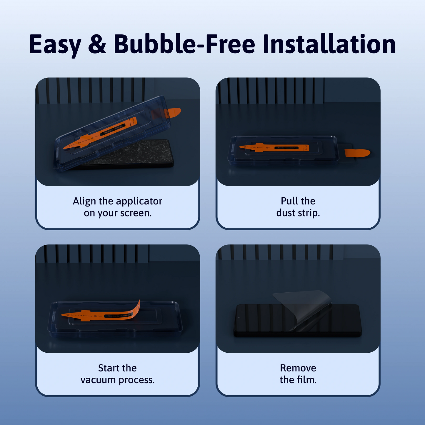 3 in 1 Screen Protector - Redmi